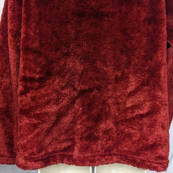 Cabela's Plush Fleece Lined Quarter Zip Polartec Pull-Over Sz L - Picture 10 of 14